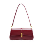 Audrey Genuine Leather Baguette Bag