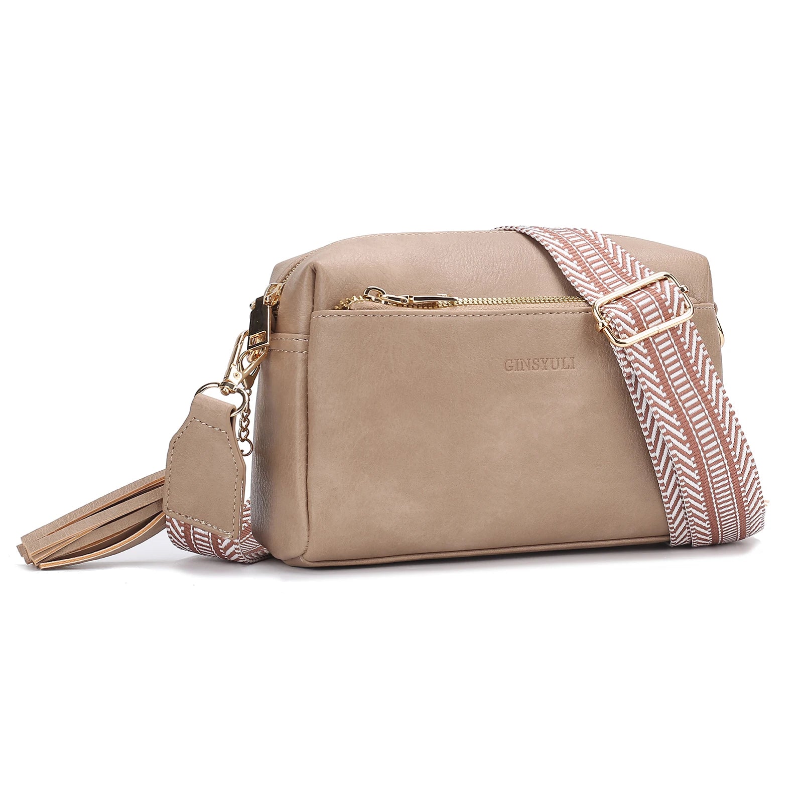 Zoe Large Capacity Square Crossbody Bag