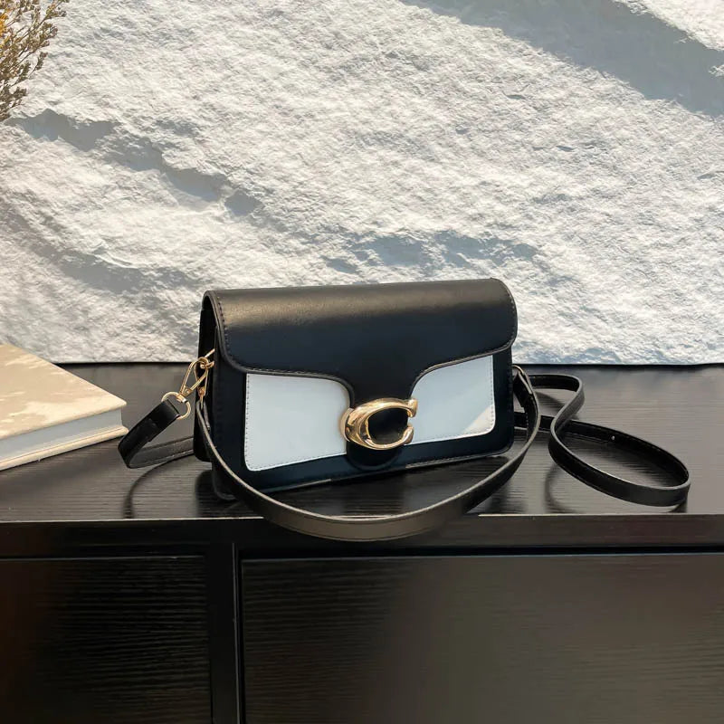 Patent Leather Mini Square Crossbody Bag