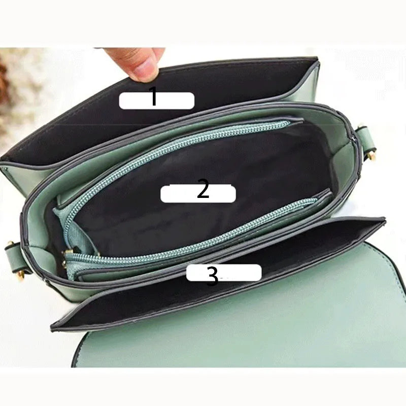 Elena Luxury Square Handbag