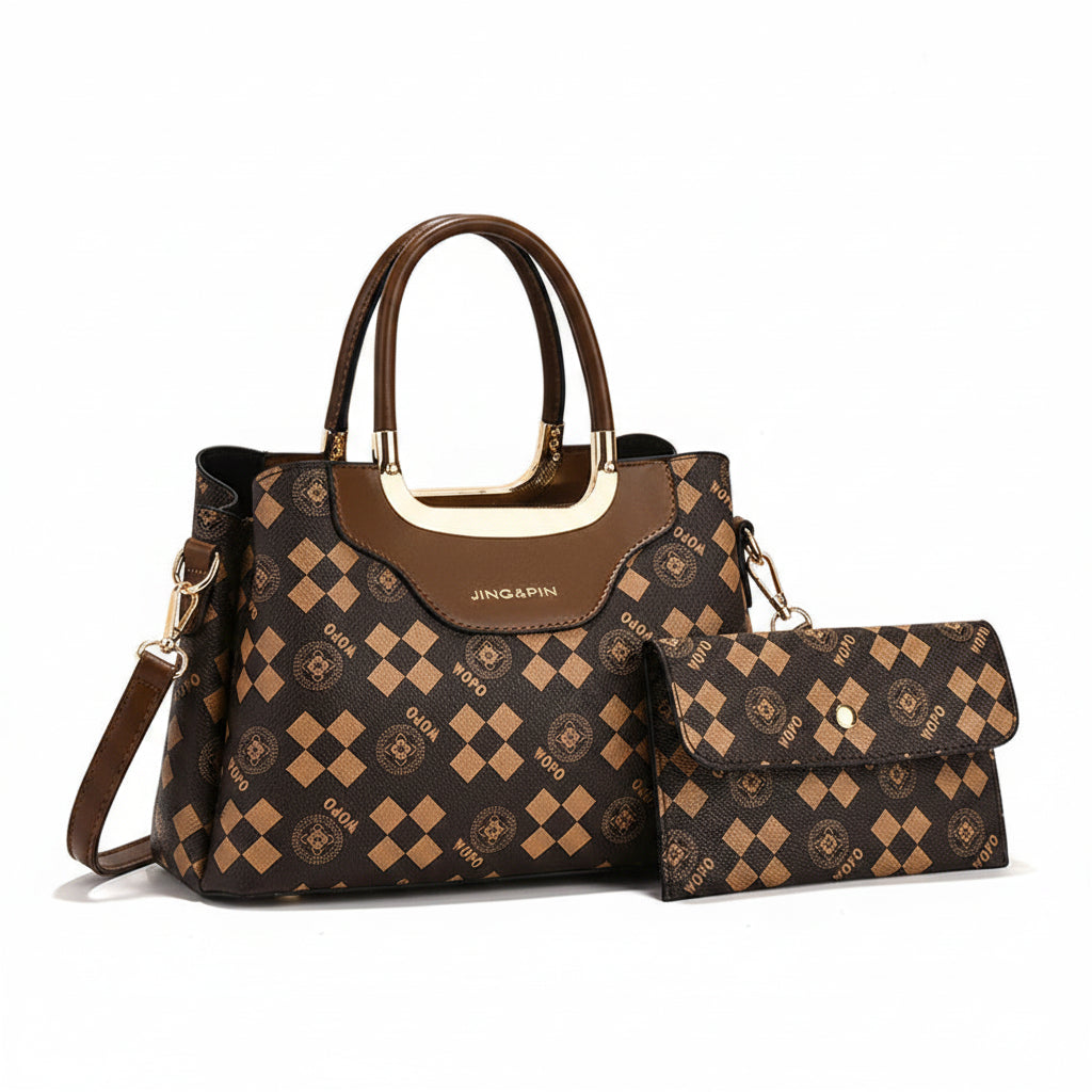Sophisticated Minimalist Large Capacity Crossbody Shoulder Bag