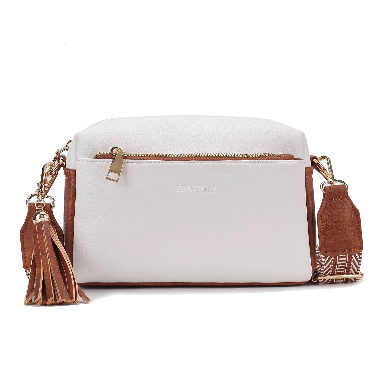 Zoe Large Capacity Square Crossbody Bag