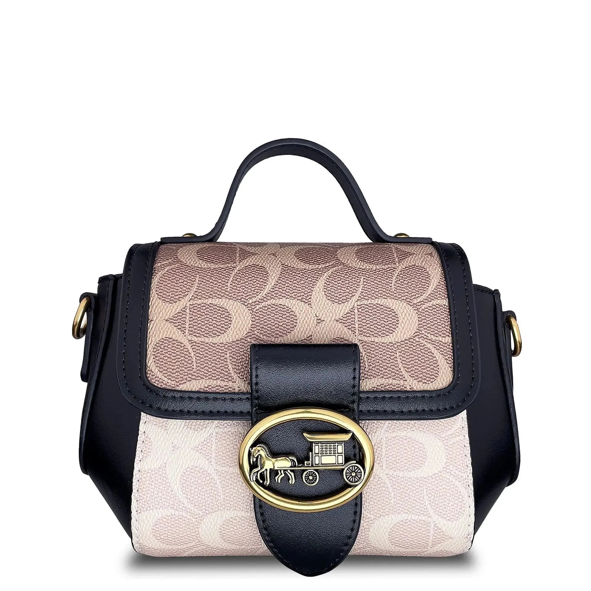 Minimalist Contrasting Crossbody