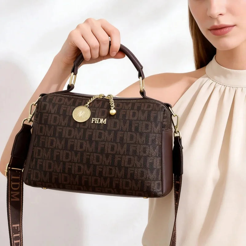 pillow bag, letter print bag, perfect for shopping, commuting, shoulder or crossbody bag for women. Birthday gift formom