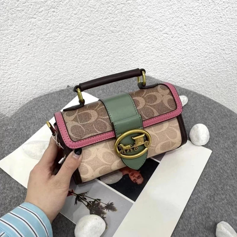 Plush Square Crossbody Bag Luxury