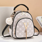 Harper Patterned Crossbody Bucket Bag