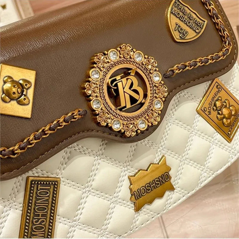 Textured Designer Crossbody