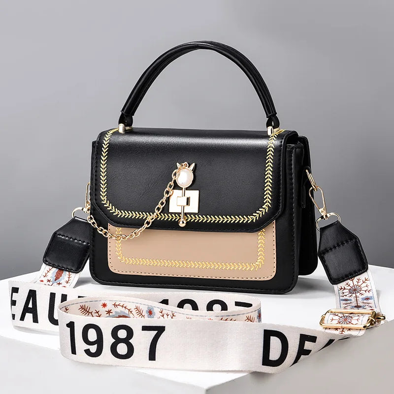 Large Capacity Casual Shoulder Bag & Crossbody Handbag