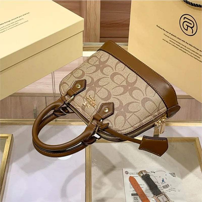 Retro Crossbody Shell Bag