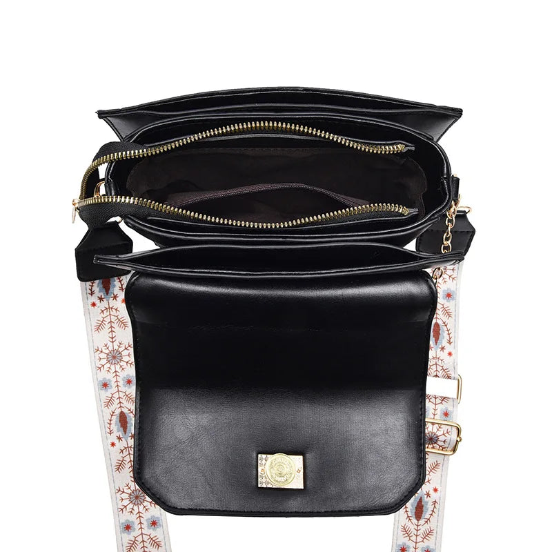 Large Capacity Casual Shoulder Bag & Crossbody Handbag