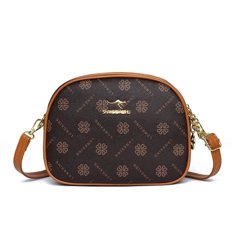 Crocodile Leather Crossbody Bag