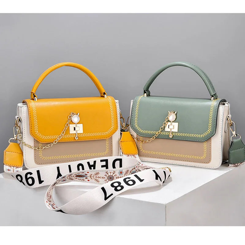 Large Capacity Casual Shoulder Bag & Crossbody Handbag