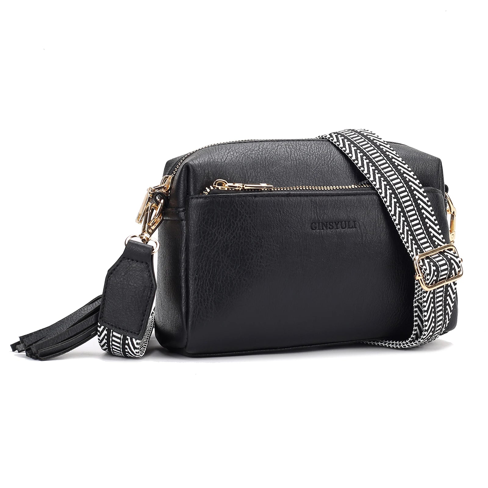 Zoe Large Capacity Square Crossbody Bag