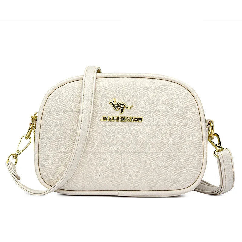 Crocodile Leather Crossbody Bag
