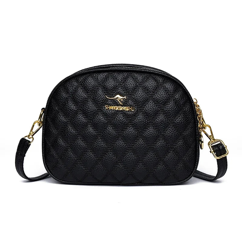 Crocodile Leather Crossbody Bag