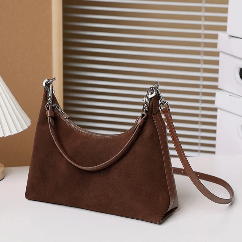 Urban Frosted Suede Crossbody