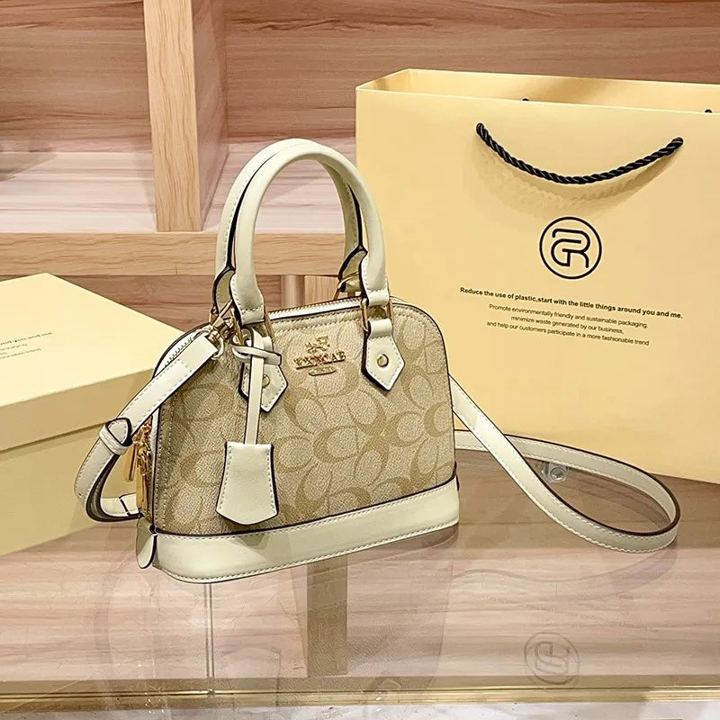 Retro Crossbody Shell Bag