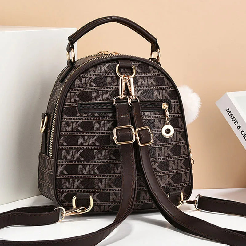 Harper Patterned Crossbody Bucket Bag