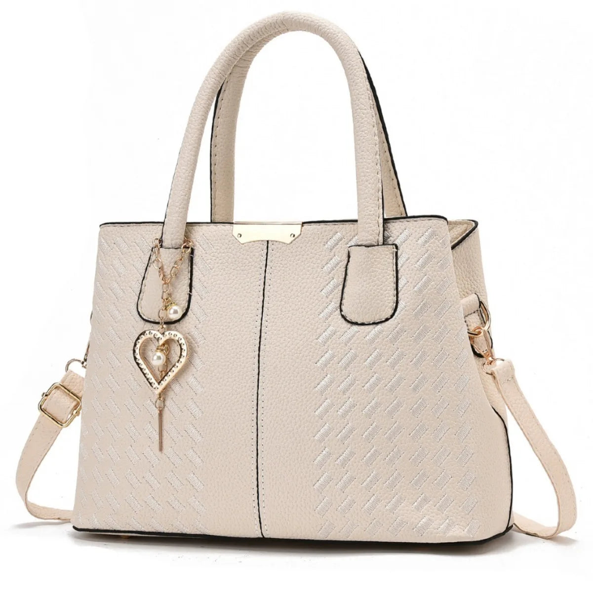 Clara Luxury Retro Leather Tote