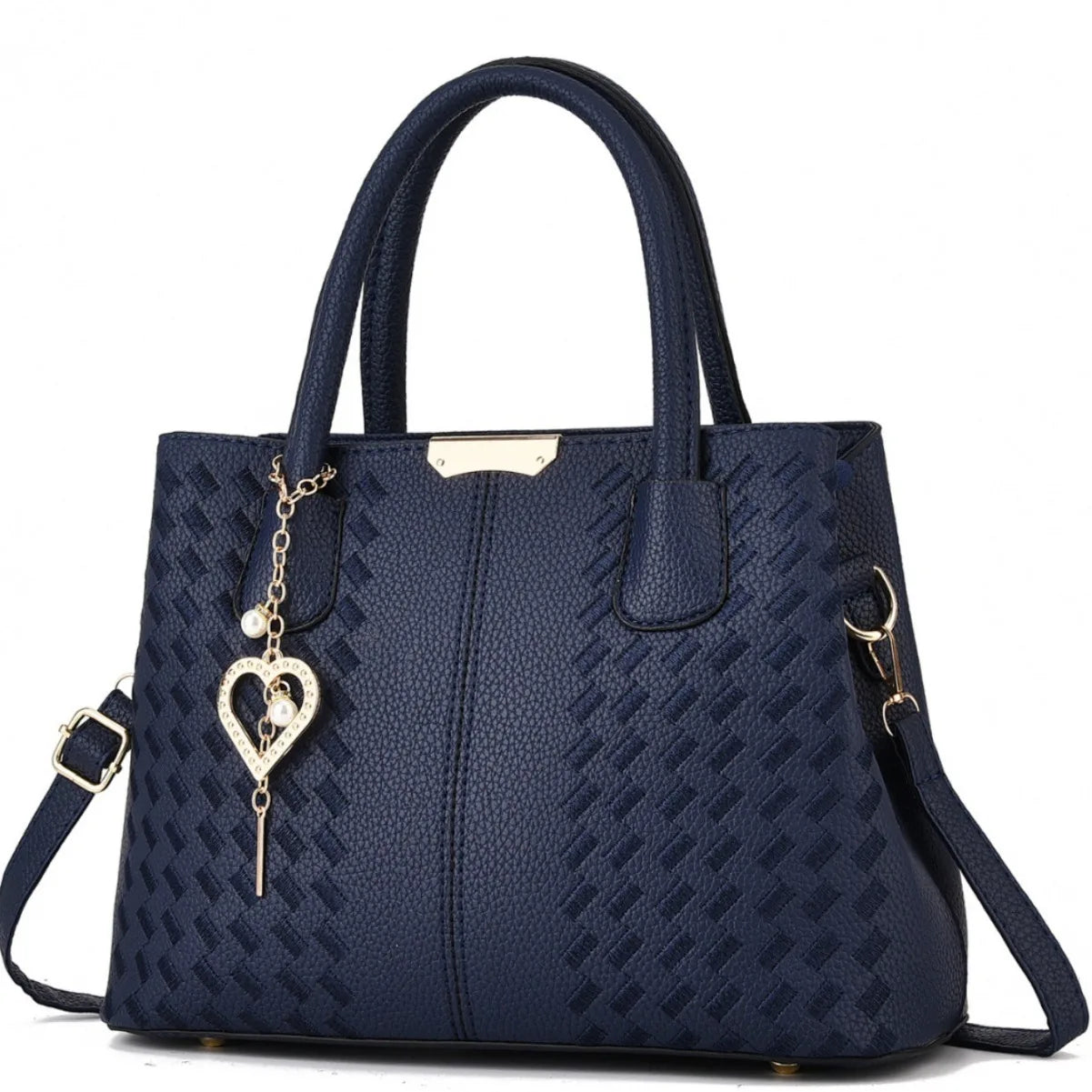 Clara Luxury Retro Leather Tote