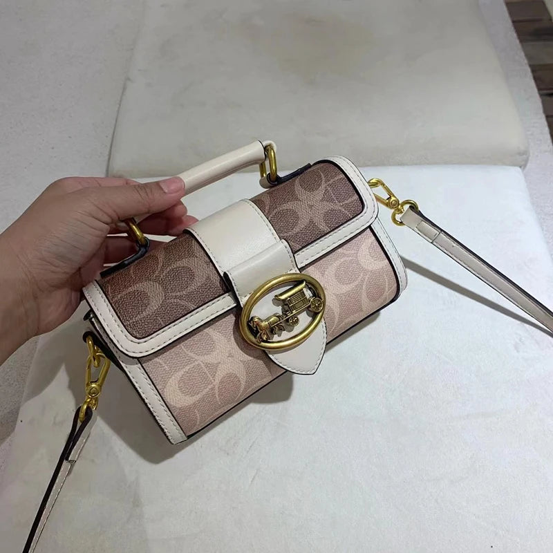 Plush Square Crossbody Bag Luxury