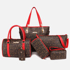 Premium Pahajim 6-Piece Tote & Crossbody Bag Set