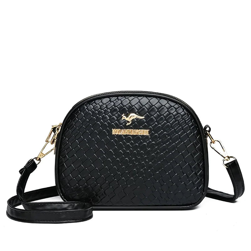 Crocodile Leather Crossbody Bag