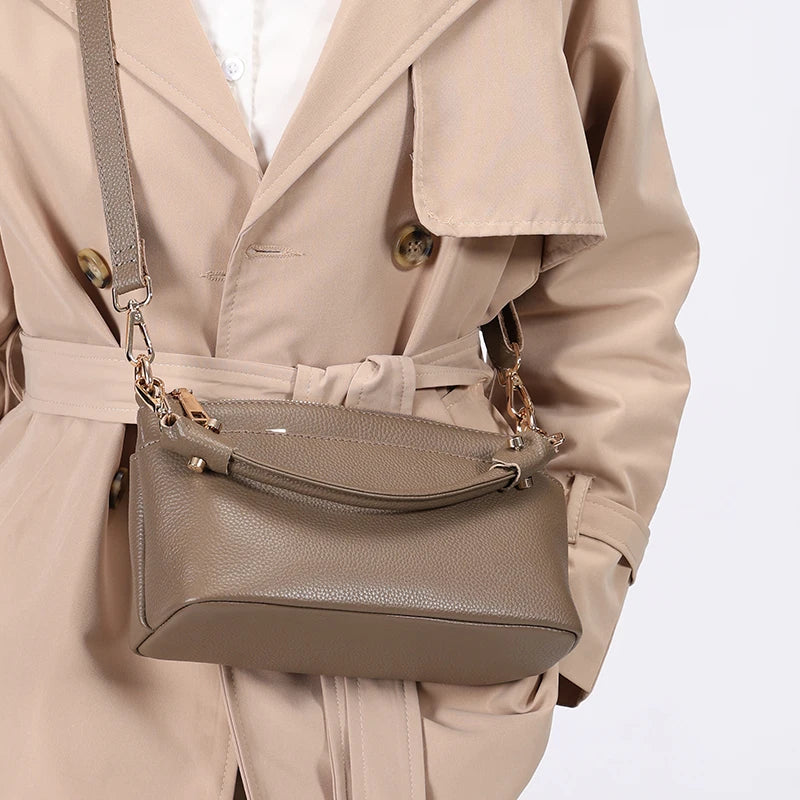 Retro Leather Shoulder Bag