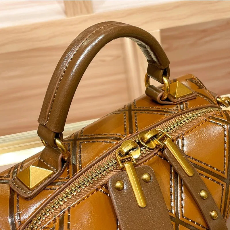 Luxury Pillow Crossbody Bag