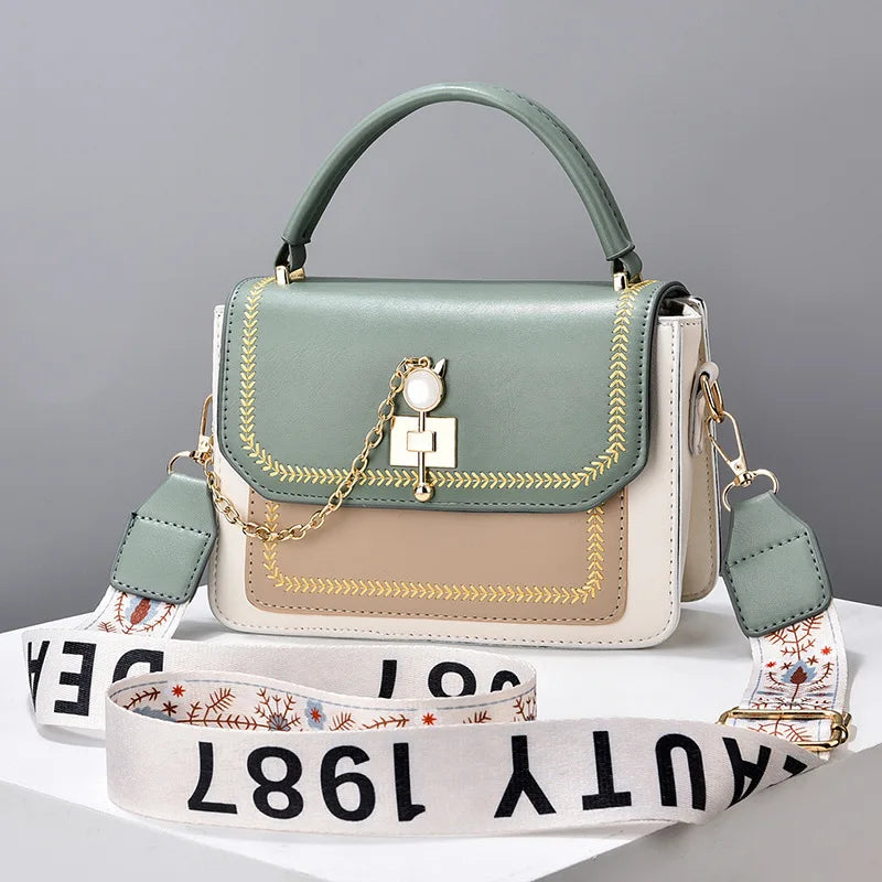 Large Capacity Casual Shoulder Bag & Crossbody Handbag