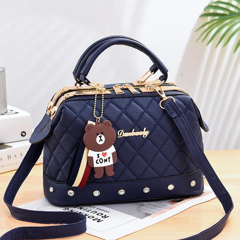 Ivy Lychee Pattern Bucket Bag