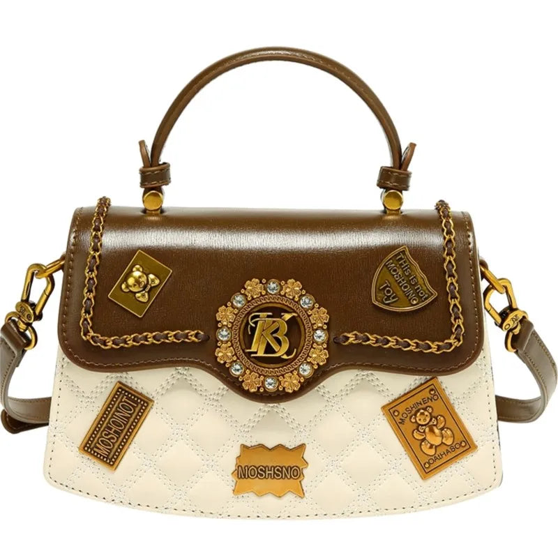 Textured Designer Crossbody