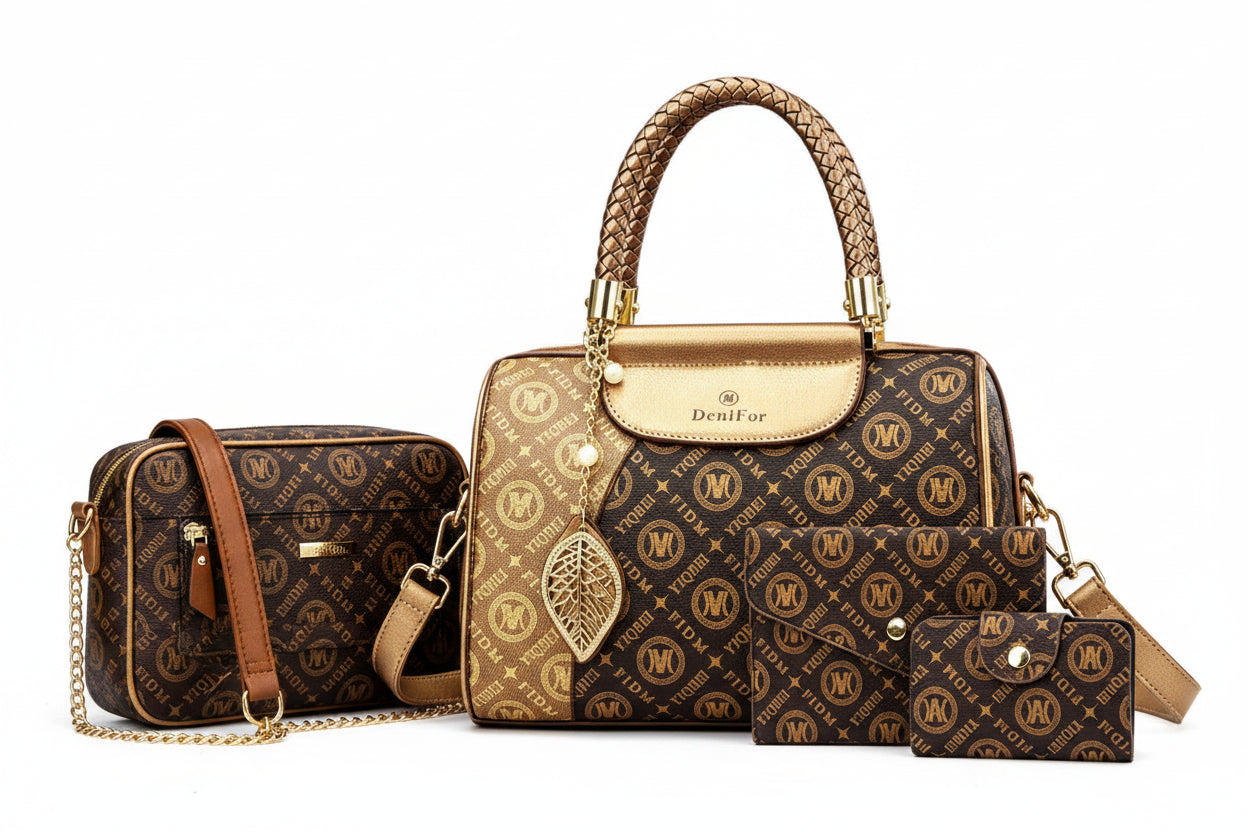 Borsa Boston pillow premium di lusso a tracolla e da spalla