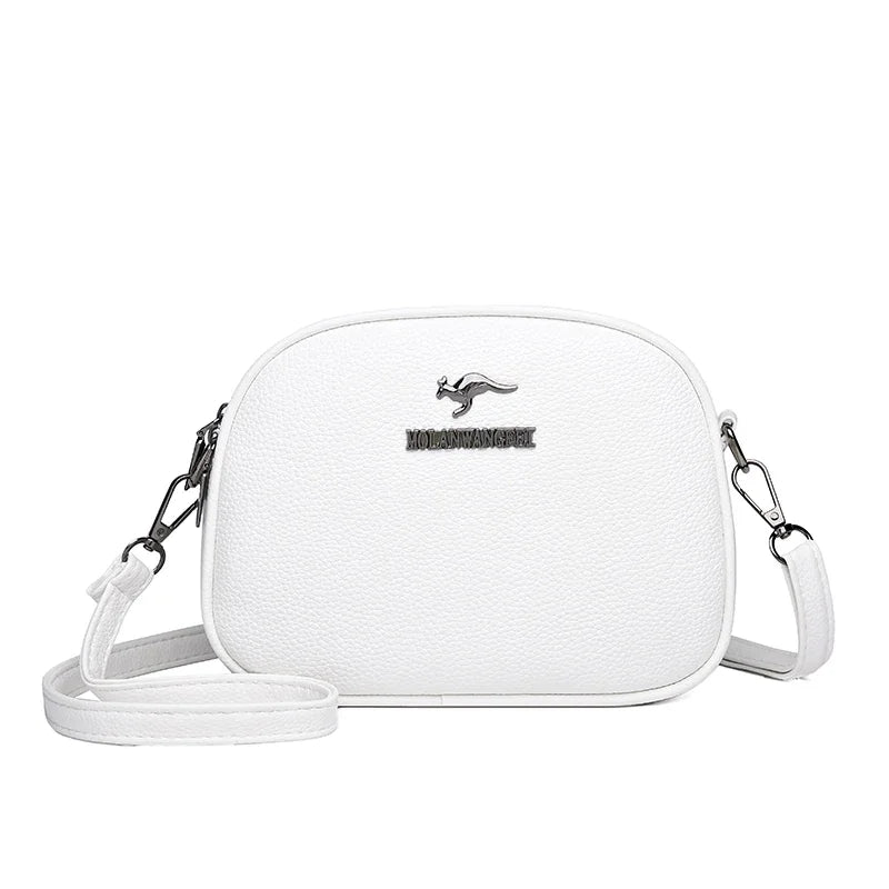 Crocodile Leather Crossbody Bag