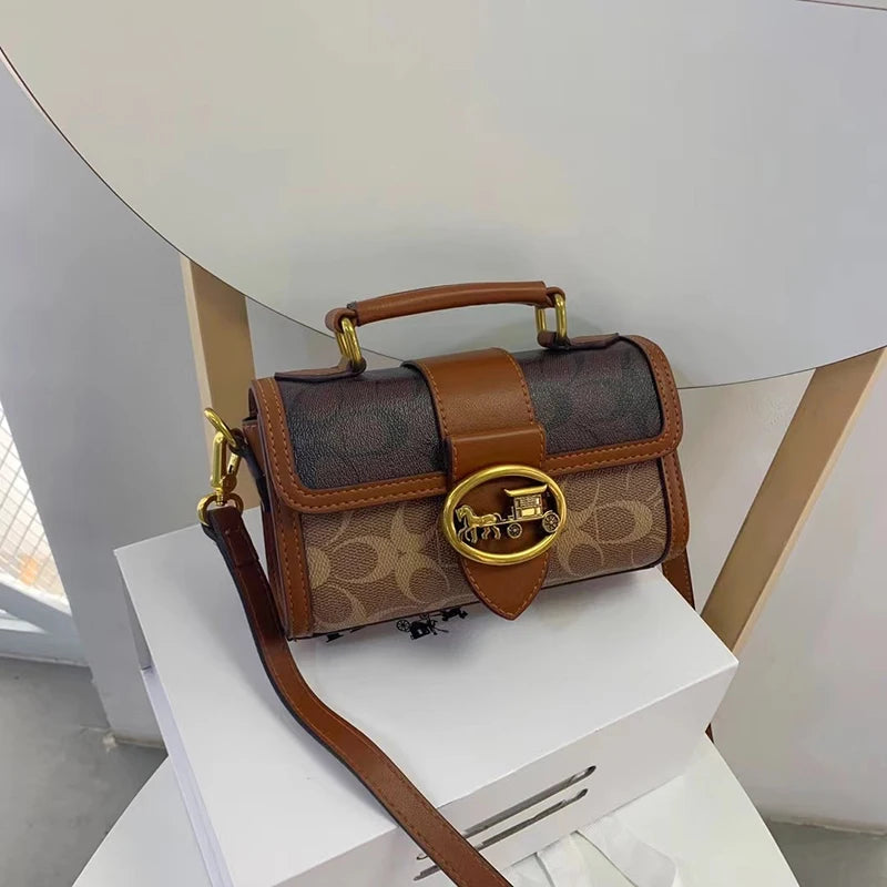 Plush Square Crossbody Bag Luxury