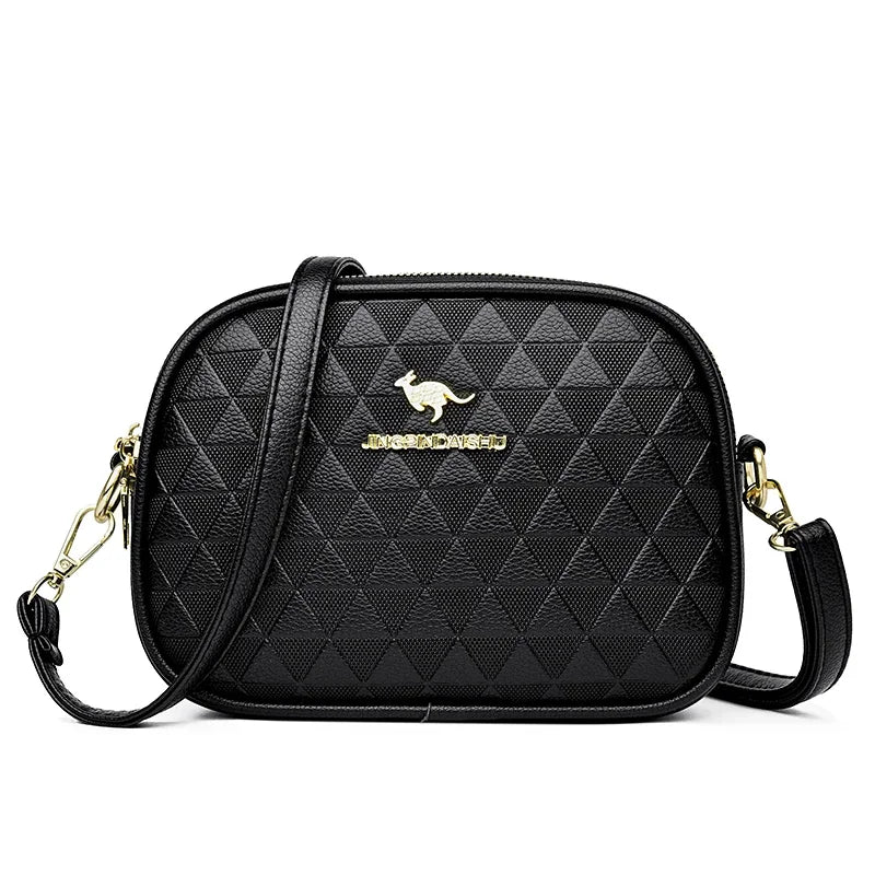 Crocodile Leather Crossbody Bag