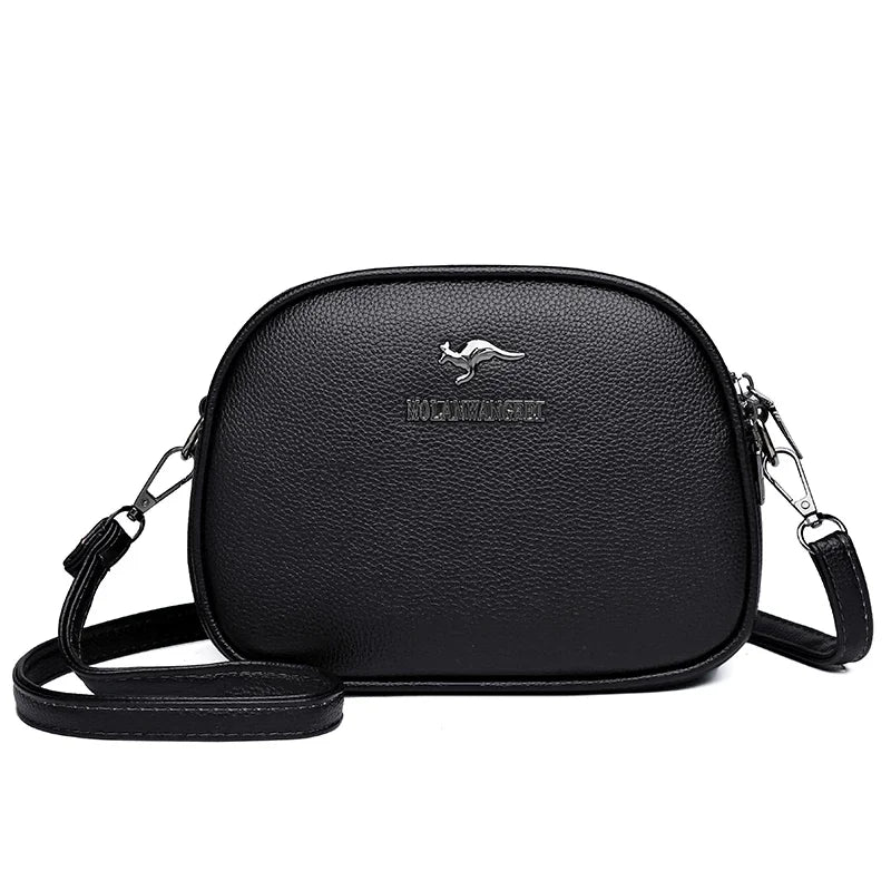 Crocodile Leather Crossbody Bag