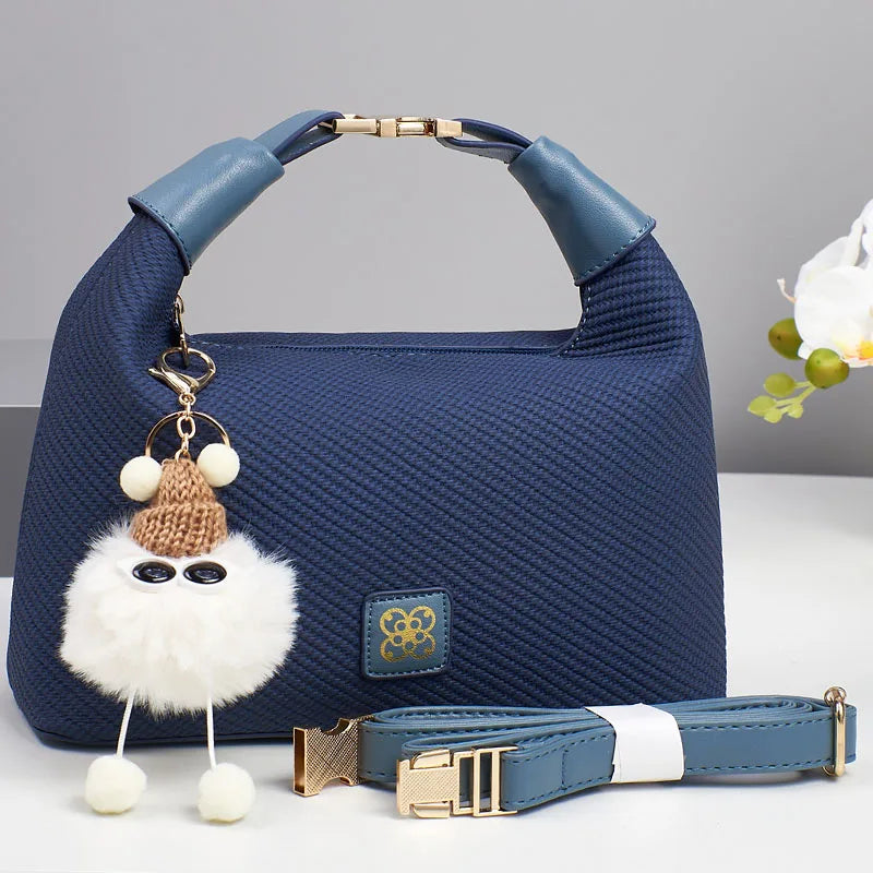 Maya Large Capacity Leather Shoulder Bag