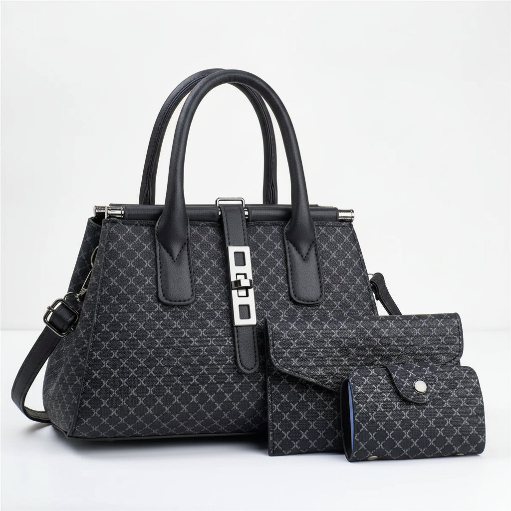 3-Piece Tote & Crossbody Bag Set
