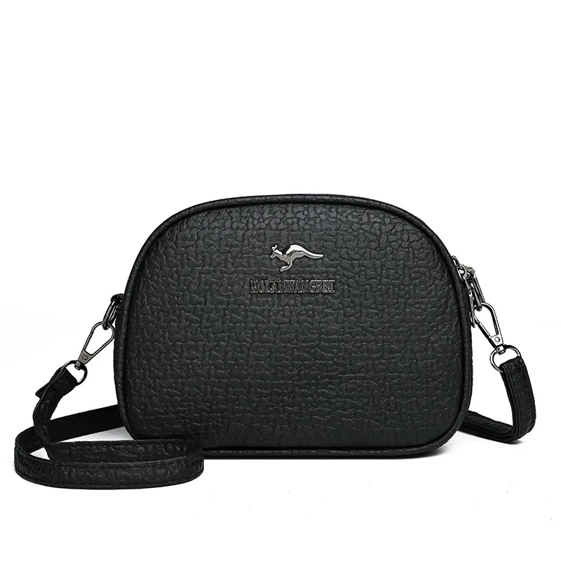 Crocodile Leather Crossbody Bag