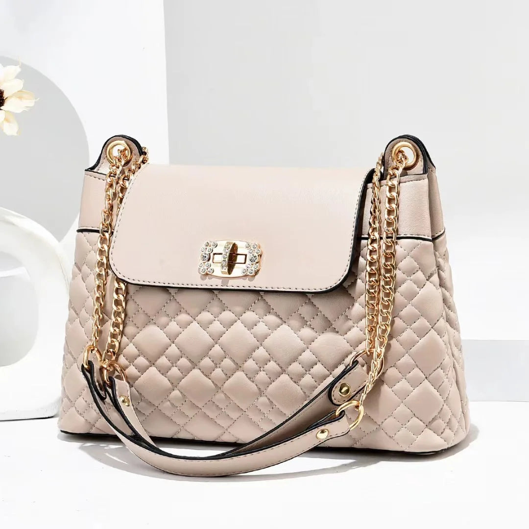 Gemma Patterned Crossbody Bucket Bag