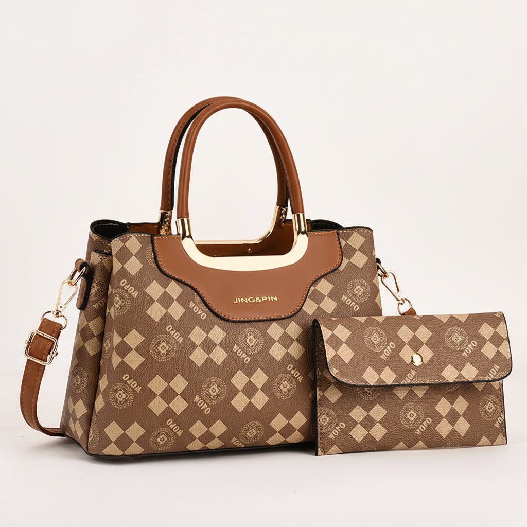 Sophisticated Minimalist Large Capacity Crossbody Shoulder Bag