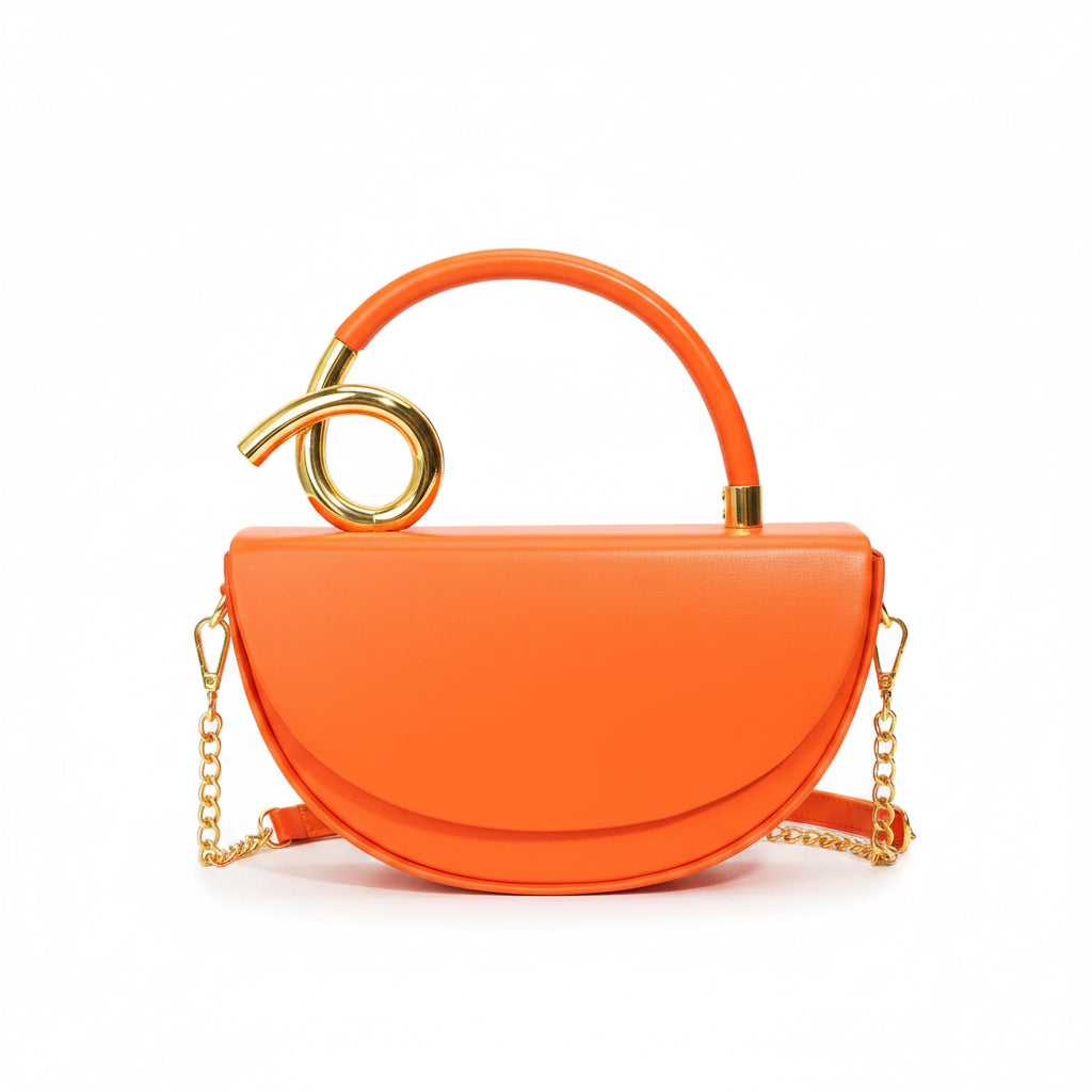 Semicircle Saddle Crossbody Bag
