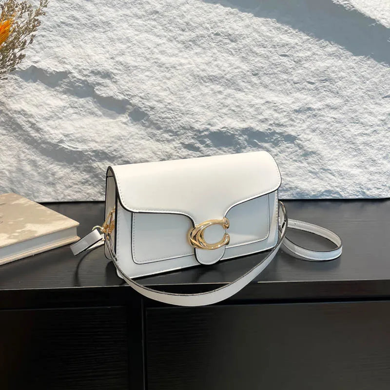 Patent Leather Mini Square Crossbody Bag
