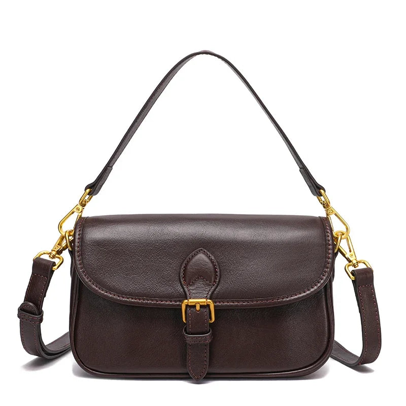 Vintage Multicolor Leather Crossbody