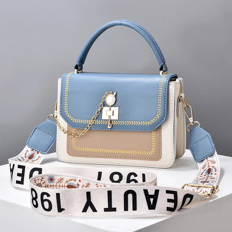 Large Capacity Casual Shoulder Bag & Crossbody Handbag