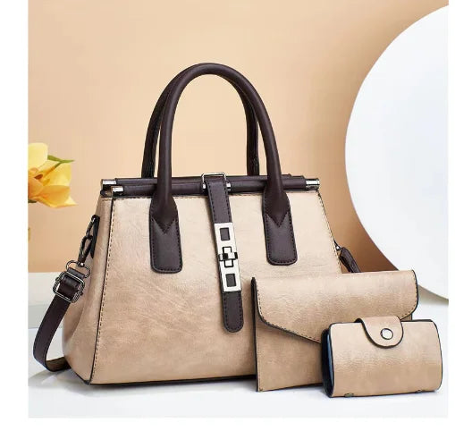 3-Piece Tote & Crossbody Bag Set