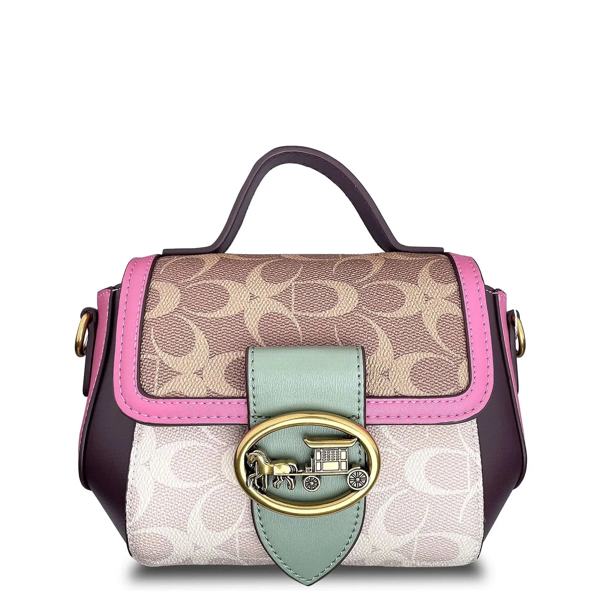 Minimalist Contrasting Crossbody