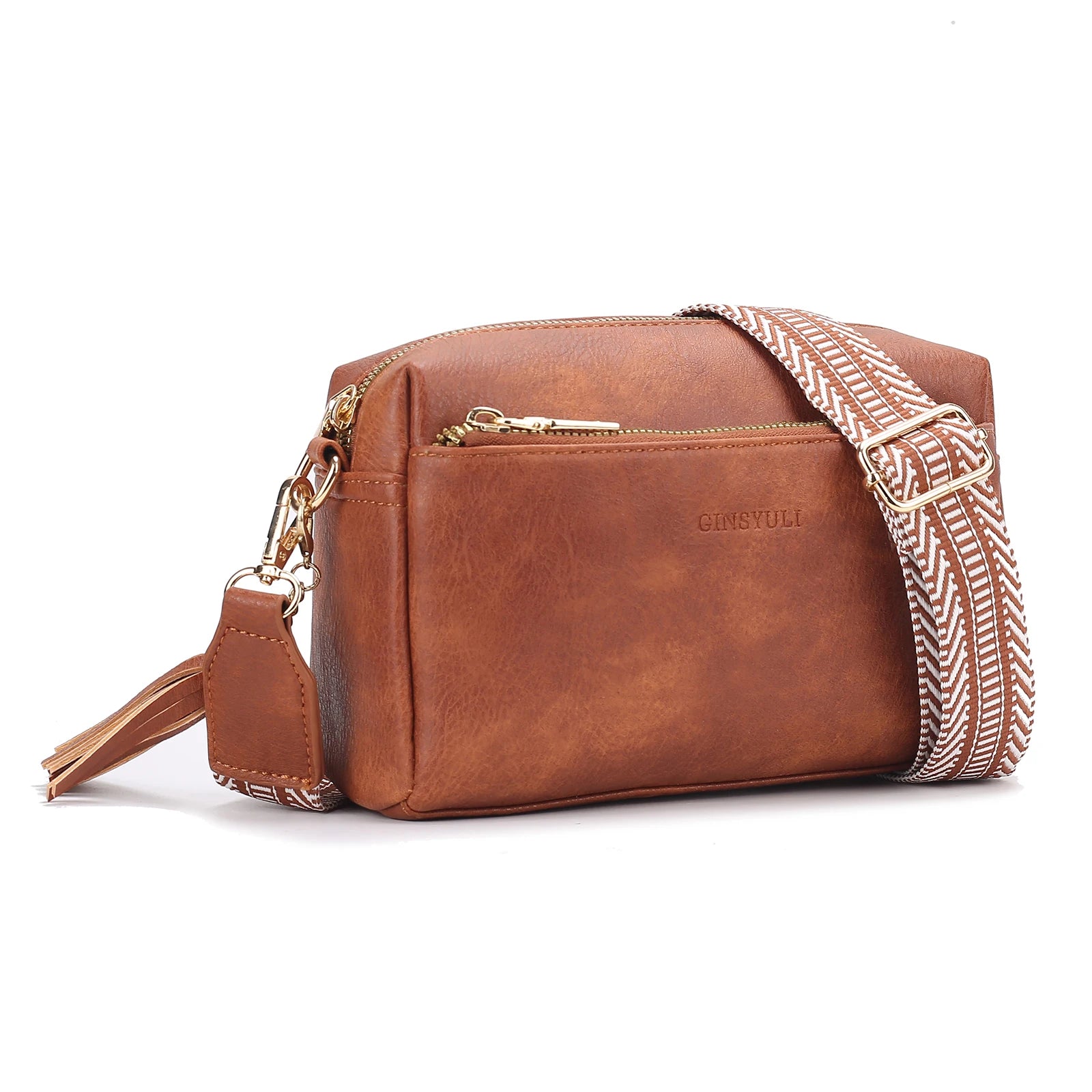 Zoe Large Capacity Square Crossbody Bag