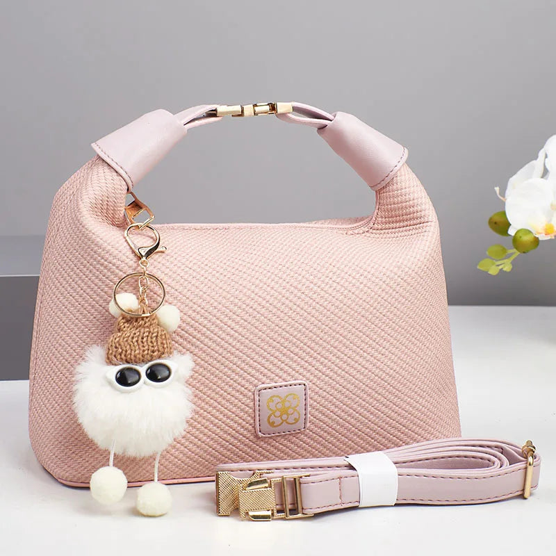 Maya Large Capacity Leather Shoulder Bag